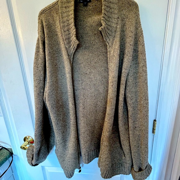 Men’s Gap full zip cardigan with elbow patches, size XL. Cotton blend. - Picture 3 of 5